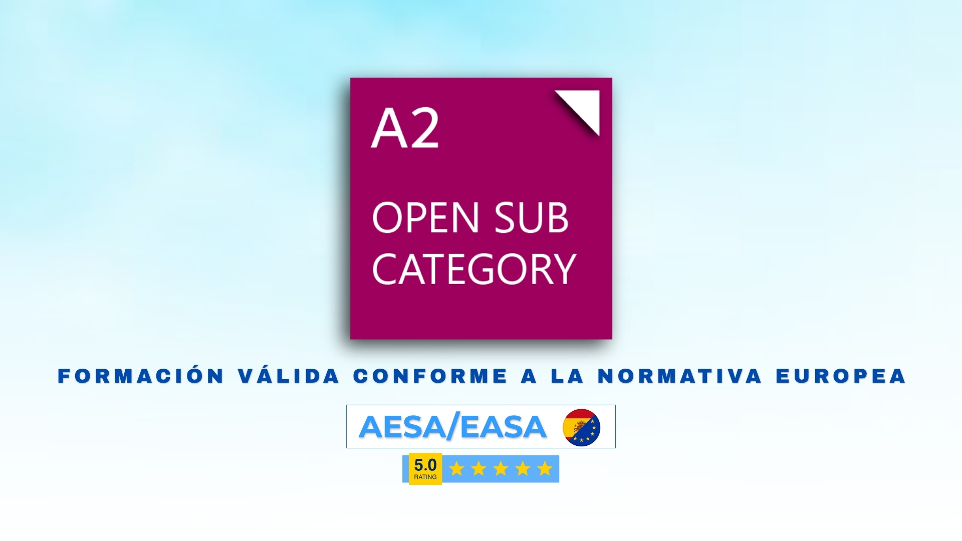 Certificado A2 en categoría abierta