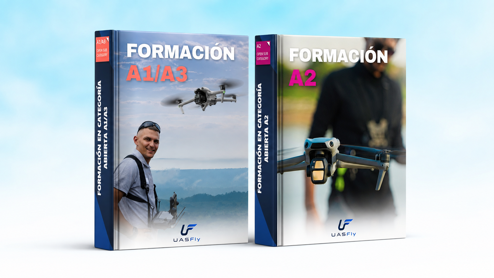 Portadas de las formaciones A1/A3 y A2